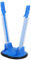 Plastic Freezer Bag Holder Stand Meal Planning Prep Bag Holders Rack Clip Adjustable Kitchen Food Storage Bag(Blue)