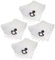 vhbw 20x Sacs compatible avec Nilfisk Aero 26-01 PC X, 26-21 PC, 26-2L PC aspirateur - microfibres non tissées, 32cm x 23cm blanc
