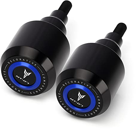 Modeer Para Yamaha MT-07 2014-2023 FZ07 Tracer 700/7/GT Motocicleta Accidente deslizante de protección anticolisión anticolisión del marco mt07 mt 07 fz07 tracer700 gt Accesorios (azul)
