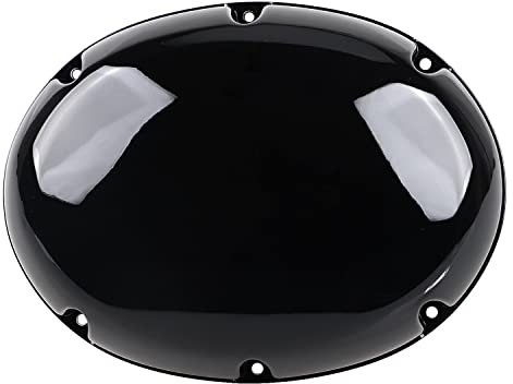 BID4ZE Coperchio filtro filtro aria nero lucido compatibile con H-onda Shadow ACE VT400 / VT750 1997-2003