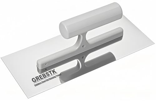 Drywall Finishing Trowel Stainless Steel Plastering Tool Rivet-Free