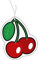 2x Cherry Duftbaum Auto lustig Kirsche, Auto Duftspender, Duftbaum Auto tuning, car air freshener, Duftanhänger Auto, Duftbaum Set Auto