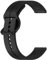 INF Bracelet de montre en silicone pour bracelet de rechange pour montres de sport d'une largeur de 20 mm