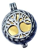 legendURN Pendentif pour Cendres 'Arbre de Vie' doré | Pendentif Cendres 'Arbre de Vie' doré