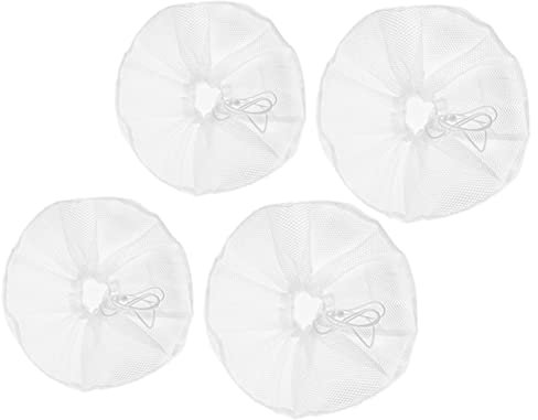 IMIKEYA 4pcs Electric Fan Covers Mesh Design Protective Covers for Household Fans Washable Guard Dust Scratches
