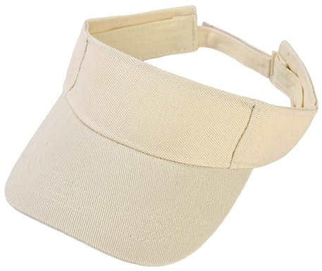 HAQUOS Sonnenschild Damen Herren Rote, Leichte, Schwarz Hut Weiße Sommer Kappe Faltbar Beige Mütze Schutz Wander 2024 Tropenhut Strand (Beige, One Size)