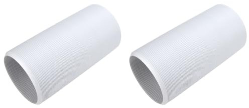 Abluftschlauch für Klimaanlagen 2er-Pack Universell Dehnbar bis 150 cm Mit Hochwertigen Materialien Für Ersatz Defekter Schläuche, Flexible Installation, Nutzung In Wohnräumen, Büros, Reisemobilen