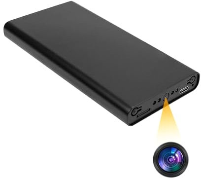 maruila Telecamera di sorveglianza HD 1080P, telecamera per animali domestici, batteria integrata da 10000 mAh, telecamera portatile con rilevamento di gravità, rilevamento del movimento, senza wifi