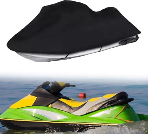 Jet-Ski-Abdeckung, 210D Oxford-Stoff, wasserdicht, 410 x 306 cm, winddicht, staubdicht, schneefest, für eine Vielzahl von Jetski-Modellen