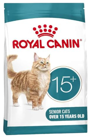 Royal CANIN AGEING 15+ | 400g | Dry Cat Food Senior Ages 15+ | Formula with HealthyAge7 Complex | Contains Easy Chew Kibble