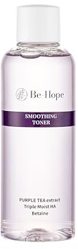 BE-HOPE Glättender Toner vegan 200 ml - Gesichtswasser für alle Hauttypen, feuchtigkeitsspendend und beruhigend