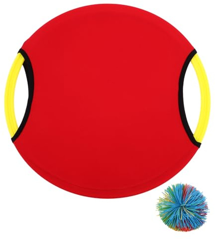 JUMPLAWN Kinder Wurfball Spiel mit Elastischem Ball und Abs Schläger für Draußen und Party Sicheres Material und Sensorisches Training für Kinder und Schüler