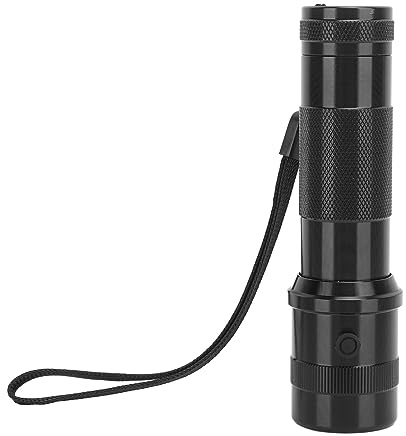 Sunicon Linterna LED Multicolor, 10 colores de llave de color de aleación de aluminio IPX4 Cambio de color para acampar Family Viajes