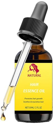 Haarwachstumsöl, natürliches Bio-Haaröl, stellt Volumen wieder her | Beste Öle organisch, für den Einsatz zu Hause, im Salon oder auf Reisen Dieses vielseitige Haarpflegeprodukt pflegt Ihre Haare mit
