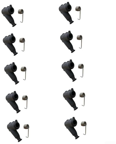 Zündkerzenstecker und Feder Kit Ersatz für MS380 MS361 MS341 MS201T MS260 MS360 MS660 MS170 MS880, ersetzt 1128-405-1000 0000-998-0604(10-piece set)