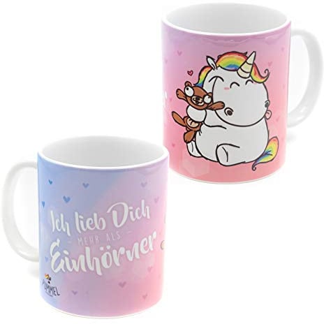 mug - xEinhörner: ceramic, 320ml