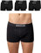 Snocks Boxershorts Herren aus Bio-Baumwolle (6er Pack) - Atmungsaktiv und Ideal für Sport und Alltag - Kein juckendes Etikett und komfortabler Bund - Unterhosen Herren - Gr.XXL, Farbe Schwarz