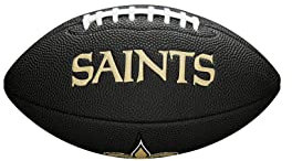 Wilson Unisex-Youth Mini NFL Team Soft Touch Ball, New Orleans Saints