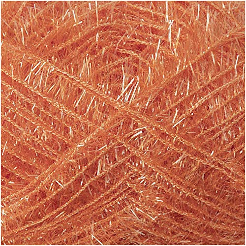 Sibylles Geschenkeartikel 50g Creative Bubble von Rico Design - Farbe 21 - orange - das innovatives Schwammgarn für Ihre lustigen Spülschwämme