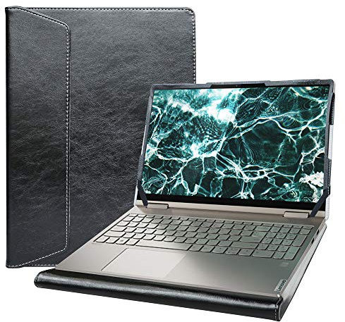 Alapmk Schutz Abdeckung Hülle für 15.6 Lenovo Yoga C740 15 C740-15IML/IdeaPad 5 15IIL05 15ARE05 15ITL05/ThinkBook 15 G2 Are ITL & Dell Inspiron 15 7500 7501/Inspiron 15 5501 5505 5508 5509,Schwarz