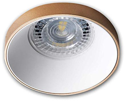 Kanlux Einbauleuchte SIMEN DSO gold/weiß, Aluminium gepulvert