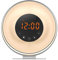 Upgraded Sunrise Alarm Clock, Smart Wake Up Light, Alexa Google Home APP Voice WiFi Control Table Bedside Lamp, 7 Colors Mood Night Light, FM Radio, 7 Nature Sounds