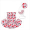 Kideo® Sitzkissen für Hängesessel, Swing Chair Kissen, Ersatzkissen, Wechselkissen, waschbar, 2-teilig, rot weiß, Punkte (Nest, 1039 spotondot)
