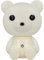 Westcott Lightbuddies Lampe Bär Bruno, LED-Nachtlicht für Kinder mit Akku & USB-Ladekabel, dimmbar, creme weiß, E-88002 00
