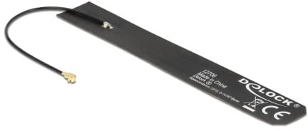 Delock 5G LTE Antenne MHF® I kompatibler Stecker 0-4 dBi omnidirektional FPC