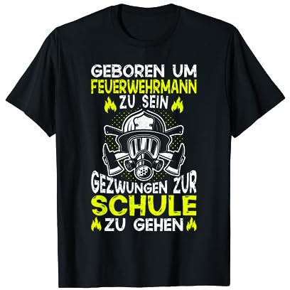 Feuerwehrmann Jugendfeuerwehr Freiwillige Feuerwehr Kinder T-Shirt
