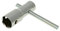 VANEZ Zündkerzenschlüssel 3-in-1 16,18,21mm kompatibel für Roller, Motorrad, Moped, Quad, ATV, Mofa