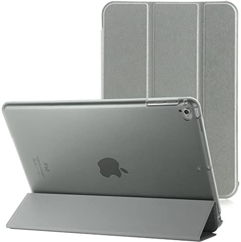 Smart Magnetic Stand Case - Funda magnética para iPad Mini de 4ª y 5ª generación (2015 y 2019), color plateado