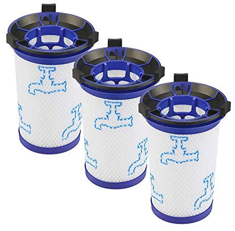 Vrttlkkfe 3 StüCk Staubsauger ZubehöRfilter für ZR009001 Ersatzteile Rowenta Air Force 360 ​​X-Pert RH9015WO