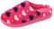 JOMIX Damen Winter Hausschuhe Schuhe Warme Plüsch Lammfell Gefüttert Pantoffeln Slippers Clogs Indoor (Fuchsia 40 EU)