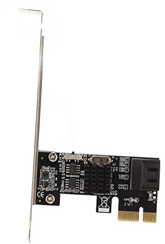 Scheda di Espansione PCIE a SATA 3.0, Scheda di Espansione Controller Adattatore per Disco Rigido SATA a 2 Porte PCI Express 1X 4X 8X 16X, per XP 11 10 Vista Linux per OS