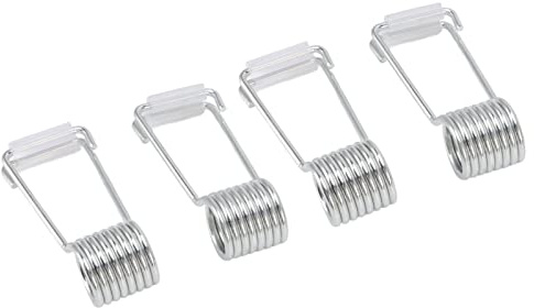 Automatic Door Closer Spring Hinge Self Closing Scratch Resistant for Residential Interior Doors with Durable Stainless Steel 4 Pack Homeowners Use