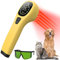 PUPCA Lampe Infrarouge Thérapie pour Chien Animaux de Compagnie, Thérapie par Lumière Infrarouge & Laser Froid Thérapie pour Soulagement de la Douleur Anti-Inflammatoire, Commun & Musculaire Thérapie