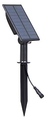 OSALADI Solar- -landschaftsbodenlicht Für Garten 6w Warmweiß Outdoor-solarlampe Einfache Installation