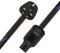 BrolliTest 2m Audiophile Hi-Fi Home Audio OFC Power Cable - Male to Female (2M)