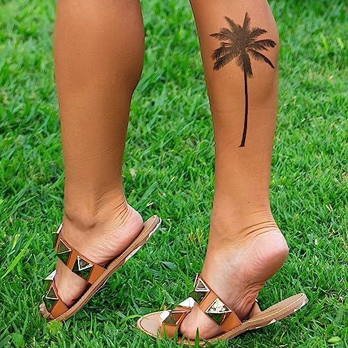 MyJagua Tattoo Palme – 1-2 Wochen Haltbarkeit, Auf Pflanzenbasis, Hautverträglich, Wasserfest, Neue Technologie, Kein Klebeauftrag