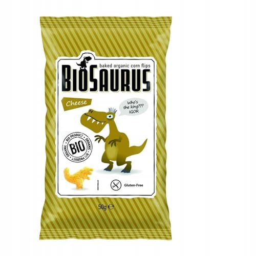 BioSaurus Bio Snack aus Mais Cheese 6 x 50 g