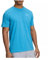 Under Armour Mens UA Left Chest Logo Short Sleeve Ether Blue/White S