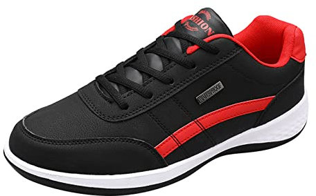 NRTOTI Sportschuhe Herren Trekking- & Wanderschuhe Sportschuhe mit weicher Sohle, modische Sportschuhe zum Laufen Atmungsaktiv Schlüpfen Casual Schuhe für Straßenlaufschuhe Tennis Fitness Jogging