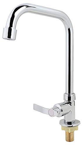 Nikou Wasserhahn, G1/2 Zoll Kaltwasser Armatur Gebürstete Legierung, Kaltwasser, Küchenarmatur, Küchenspüle, Waschbeckenhähne