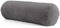 mokebo XXL Nackenrolle mit Cordbezug 'Der Powernap', gemütliche Kissenrolle, Zierkissen oder Dekokissen, auch als Stillkissen, Seitenschläferkissen oder Knierolle in Anthrazit, 25x25x70 (B/H/T in cm)