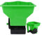 Spandiconcime manuale – Spandiconcime rotativo per prato | Spandiconcime | Spandiconcime per compost di grande capacità, seminatrice da giardino portatile per coltivazioni residenziali