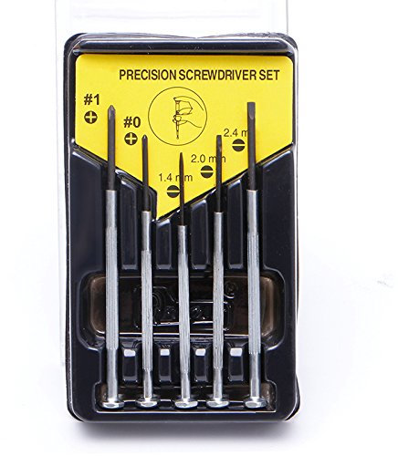 Lot de 5 tournevis pour bijoutier horloger