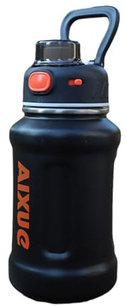 20oz Stainless Steel Water Bottle, Vacuum Insulated Water Bottle,20oz Hydro Jug Wall Mounted Water Bottle | Wide Mouth Leakproof Bottle for Hot & Cold Beverage with Lid