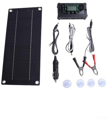 Kit de panneau solaire 600 W 18 V Panneau monocristallin portable à énergie solaire, dispositif de charge solaire pliable pour l'extérieur