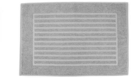 INTRECCI HOME Tappeto Bagno, in Puro Cotone 700 g, 50x70 cm, Morbidezza Extra, Assorbenza Superiore, Elegante e Durevole, Modello: Amelie